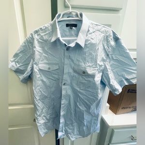 Banana Republic button down short sleeve shirt